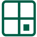 Logo de Ankei en verde con fondo blanco