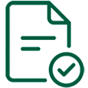 Logo de Ankei en verde con fondo blanco